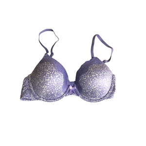 Maidenform Women's 34B Padded Bra Purple